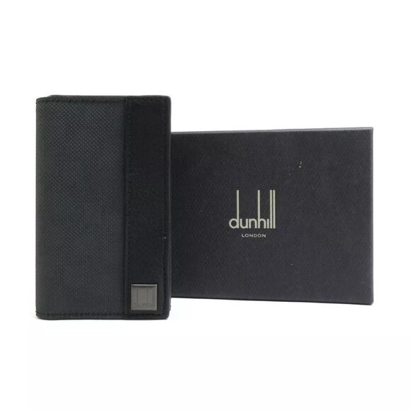 Auth Dunhill Key Case Black Leather/Metal - 55890g - Picture 12 of 12